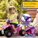 Electric 4 Wheeler Ride-On ATV for Kids - Pink and Purple - 6V Battery Powered Toddler Toy