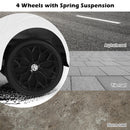 12V Licensed Volkswagen Beetle Ride-On Car for Kids with Music and Remote Control - White