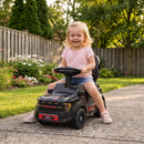 Qaba 3-in-1 Ford Shelby Black Push and Slide Car