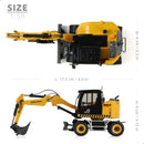 1:50 Scale Metal Excavator Toy for Kids