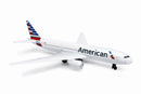 Daron Die-Cast American Airlines Toy Airplane with Movable Wheels