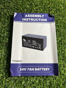 OTTARO 24V 7AH Battery for Ride-On Vehicles UTV - New Condition