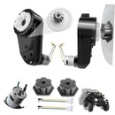 High Performance 24V RS555 35000RPM Steel Gears Motor Gearbox - Set of 2