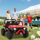 Crimson 2-Seater 24V Ride-On Vehicle for Older Kids - 4.97MPH - Red