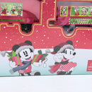 Disney Mickey Mouse Holiday Express 21-Piece Train Set with Lights and Sounds for Christmas
