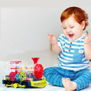 Illuminated Electric Gear Train Playset with Sound and Motion
