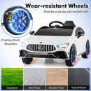 12V Children’s Electric Ride-On Car with Remote Control, Rocking Feature, Transport Wheels, Lights, and Music