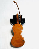 Retro 90s Carlisle Virtuoso 11" Electronic Violin Toy with Box, Plays 8 Timeless Melodies