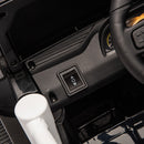12V Electric Police Ride-On Car for Kids with Parental Remote, Bluetooth, and USB Music
