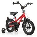 12-Inch Adjustable Bicycle for Kids Aged 3-4 with Reflectors and Bell