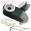 High Torque 12V 20000RPM Gearbox Motor for Ride-On Cars, RS390 Compatible