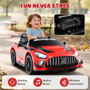 Licensed Mercedes-AMG GT3 Kids Ride-On Car with Remote Control and 3 Speed Options