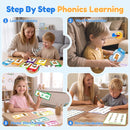 Sinoome Interactive Phonics Flip Book and Flash Card Word Family Collection