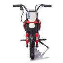 24V Children's Electric Motocross Bike with 200W Hub Motor and LED Music Features