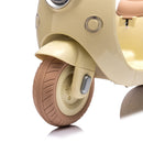 12V Dual Motor 2-Seater 3-Wheel Electric Motorcycle for Kids with Bluetooth, USB, and LED Trunk (Ages 3-6)
