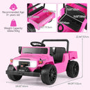 OLAKIDS Toyota 12V Electric Ride-On Car for Kids with Dump Bed