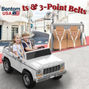 Ford F-150 24V 2-Seater Ride-On Vehicle for Children, White