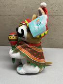 Animated Mariachi Puppy Plush Toy with Macarena Dance and Maracas