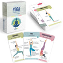 Merka Yoga Flashcards Set - 50 Durable Cards for Women’s Yoga Inspiration