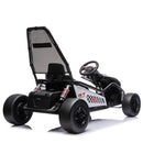 Kids Electric Drift Go Kart Toy Car 24V 400W 5-7.5 MPH with Music - Black