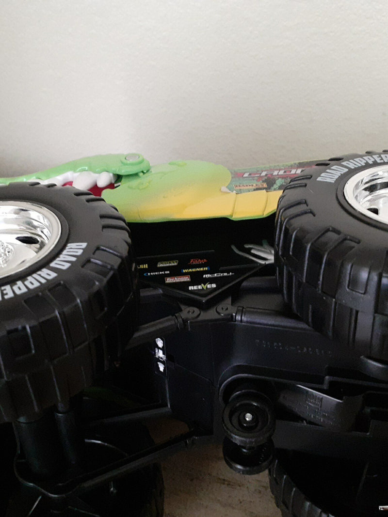 Winroth Racing Road Rippers Crocodile Monster Truck Toy with Light and Sound Effects