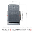 6V 12V 24V 2 Pin Foot Pedal Replacement for Ride-On Toy Vehicles