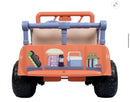 Bluey 12V Battery-Powered 4-Wheel Ride-On Car for Kids with Sounds