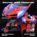 Transforming Spider RC Car Robot, 2.4GHz Remote Control Toy for Kids, Red