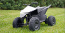 Tesla Cyberquad Electric Ride-On ATV, Black Model 915.