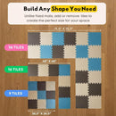 Cozy Foam Play Mat - Versatile Tiles for Crawling and Growth