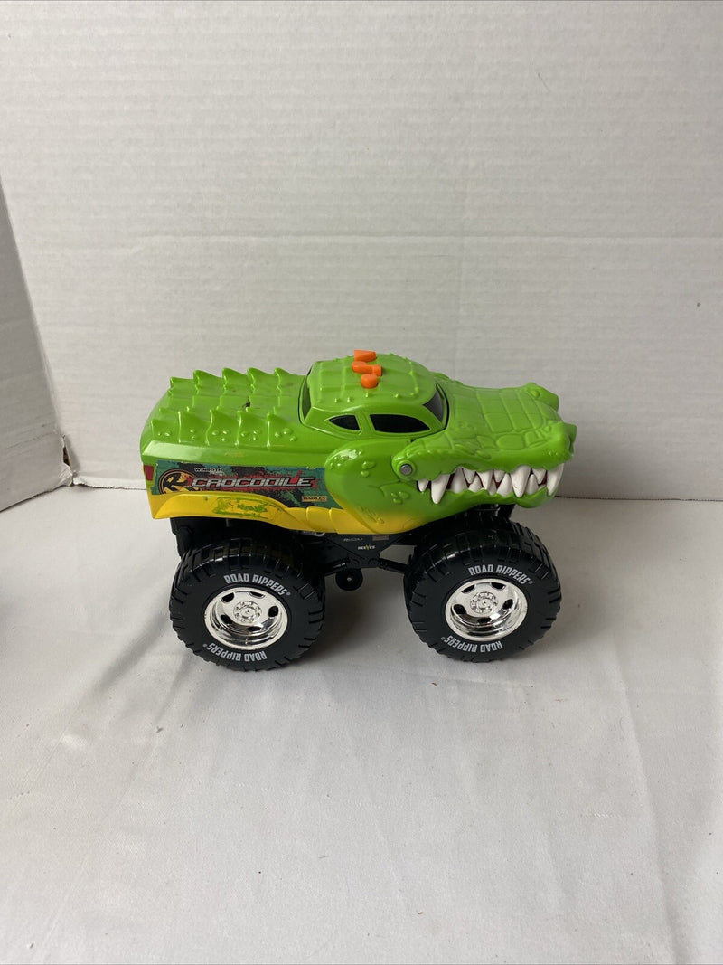 Racing Road Crocodile Monster Truck Toy with Light and Sound Effects