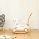Multi-Function Rocking Horse for Toddlers Ages 2 to 5 with Balance Board and Push Option