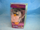 1998 Tiger Electronics Pink-Bellied Spotted Plush with Green Eyes Model 70-800