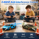 QUN XING 1:24 Blue Lamborghini Remote Control Car with 2.4G Technology