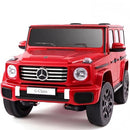 24V Red Mercedes Benz G-Class G500 SUV Ride-On for Big Kids
