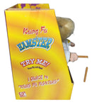 2001 Gemmy Kung Fu Hamster White Gi Plush Animatronic Toy
