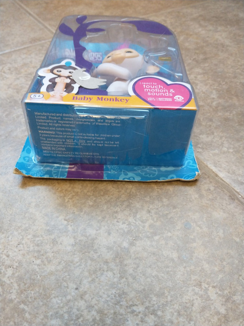 Interactive Fingerlings Baby Monkey Toy with Responsive Features