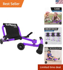 Timeless Ride-On Toy for Children Aged 3-12, Supports Up to 154 lbs
