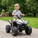 Electric Kids ATV with Music for Ages 3-5 - White