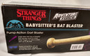 Stranger Things Pump-Action Dart Blaster with Babysitter's Bat Theme