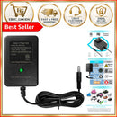 Quick Charge 12V Battery Charger for Children's Ride-On Toys - Safe and Automatic