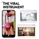 Otamatone Musical Instrument in Black - Japanese Electronic Synthesizer Toy