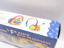 Retro Sing-A-Long Cassette Player with FM Headphones - Brand New Sealed 8620