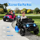 12V Electric Ride-On Truck for Kids with Remote Control and Dual 35W Motors, 3.5MPH Speed