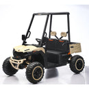 24V 4WD Dual-Seater Kids Golf Cart with Remote Control, Sunshade, and LED Lights