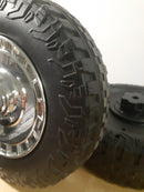 Set of 2 Ford Ride-on-Car 11" Replacement Wheels with Gear Hub