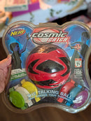 NERF Cosmic Catch Interactive Electronic Ball with Bands, Red and Black, for Ages 7 and Up