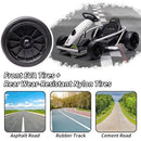 24V Electric Go Kart for Children Aged 8-12, 300W*2 High-Power Classic Model in White