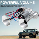12V Vehicle Air Horn System with Compressor and Activation Button
