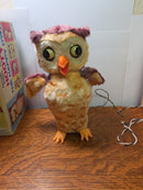 Alps Toys 1960s Hooty The Happy Owl Battery Operated Toy Japan MIB JRRDS